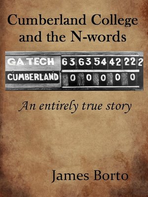 cover image of Cumberland College and the N-words
